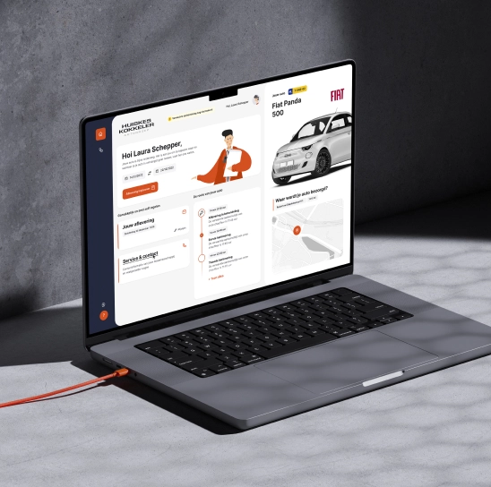 Design case Auto Afleveren